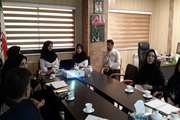 برگزاری جلسه کمیته کنترل عفونت و بهداشت محیط در بیمارستان جامع بانوان آرش